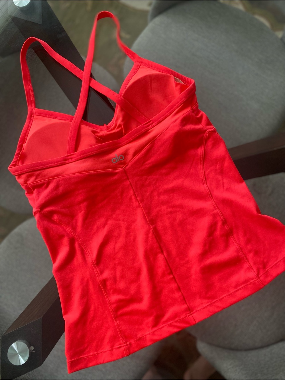 ALO Bra Top Cami with Removable Cups - Picture 2 of 6